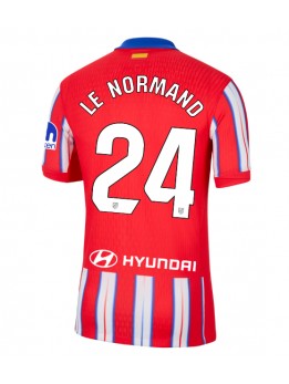 Atletico Madrid Robin Le Normand #24 Replika Hemmakläder 2024-25 Kortärmad